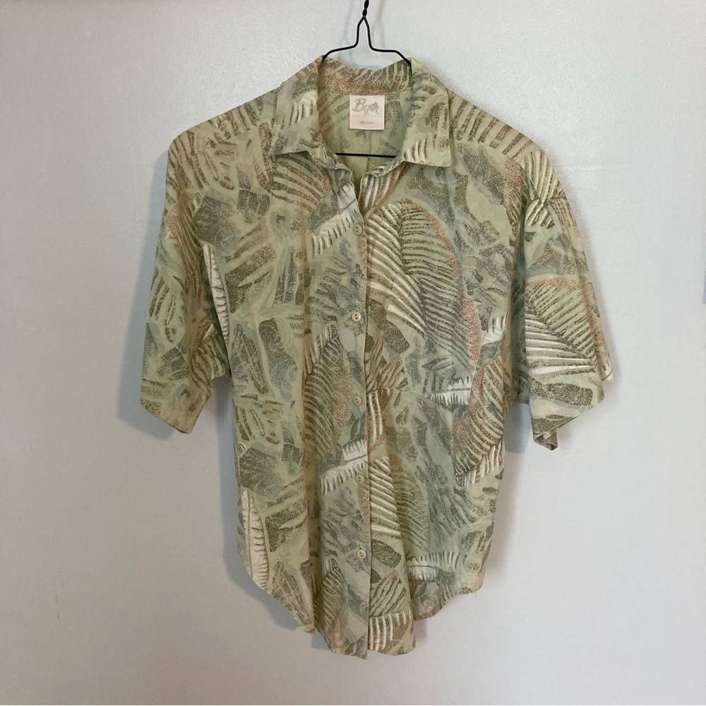 Vintage Safari Blouse Made in USA
